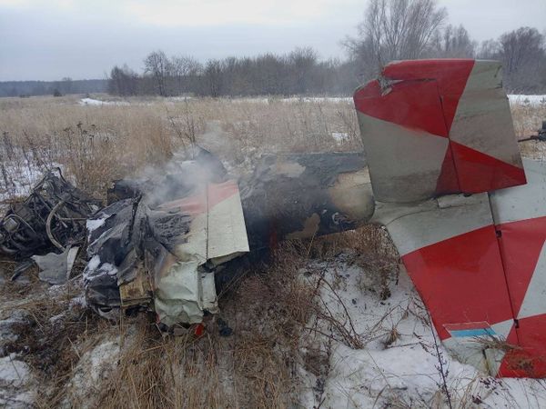 Легкомоторный самолёт упал и загорелся в Нижегородской области