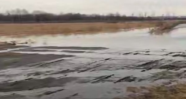 Хакасию залило водой из-за дождей и растаявшего снега