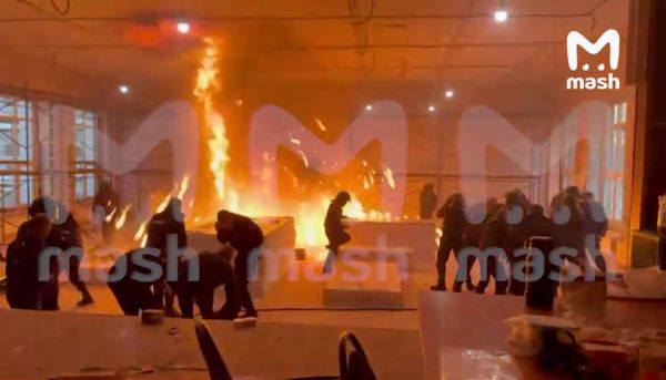 Появилось видео взрыва в центре подготовки МВД в Сыктывкаре